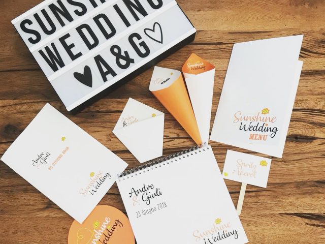 Storia di un giorno speciale. Giulia e Andrea e il loro Sunshine Wedding