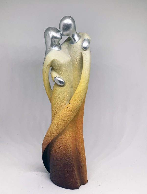 Cake topper "Sposi stilizzati"